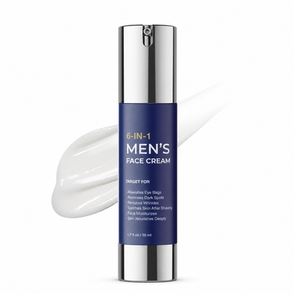 6-in-1 Men’s Face Cream – Anti-Aging & Hydrating Moisturizer