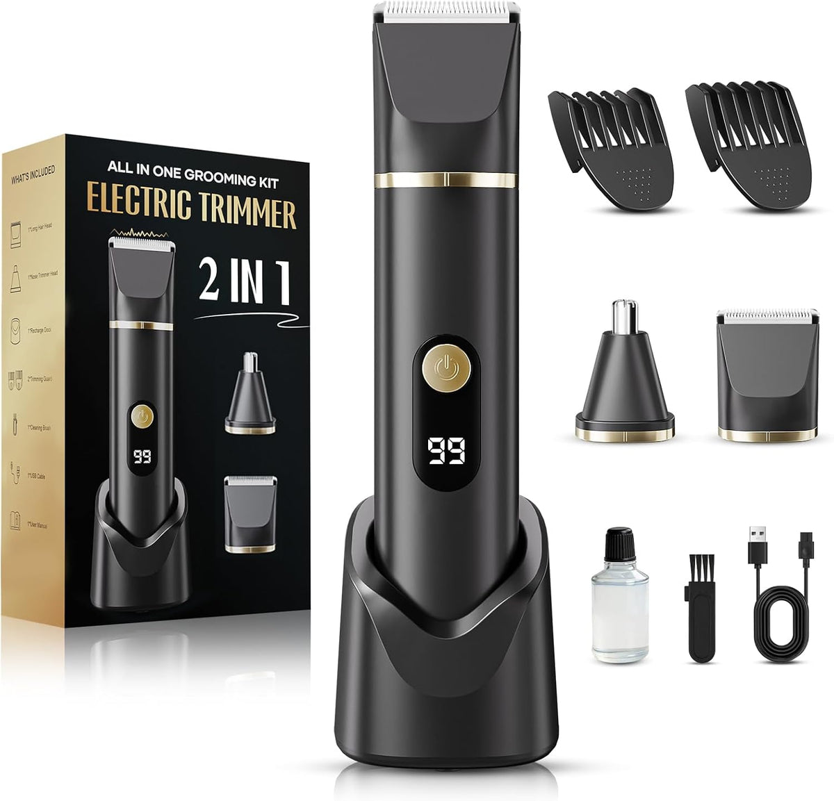 5-in-1 Men’s Grooming Trimmer